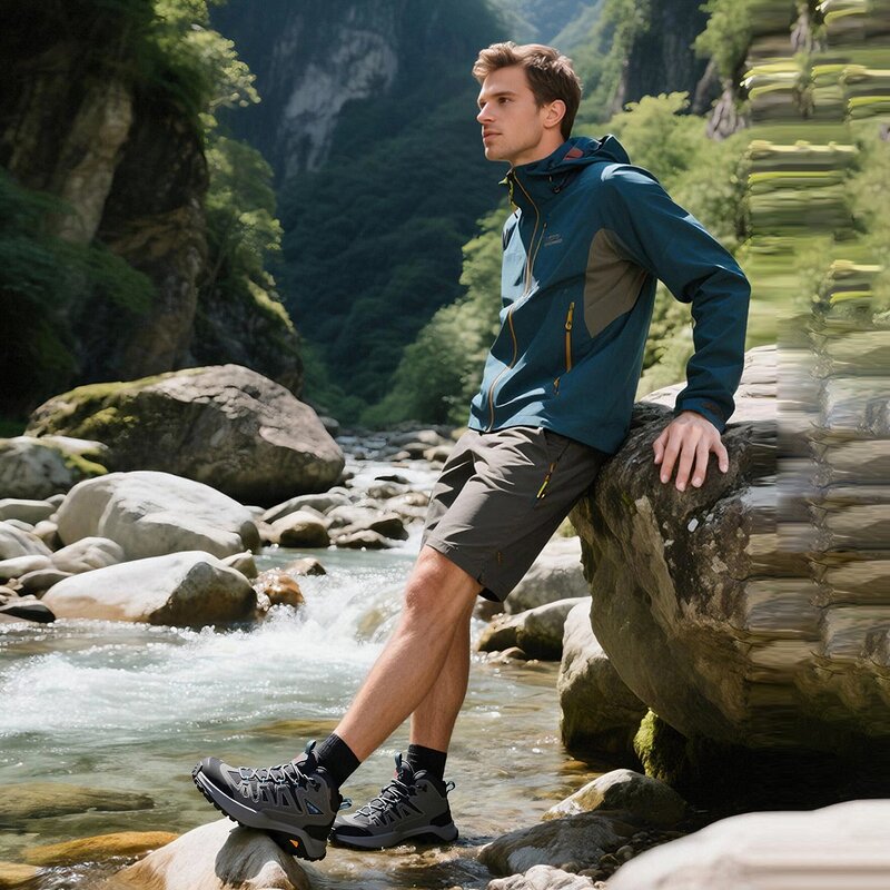 Hiking Boots Manufacturer - Couple's Genuine Leather Waterproof Hiking