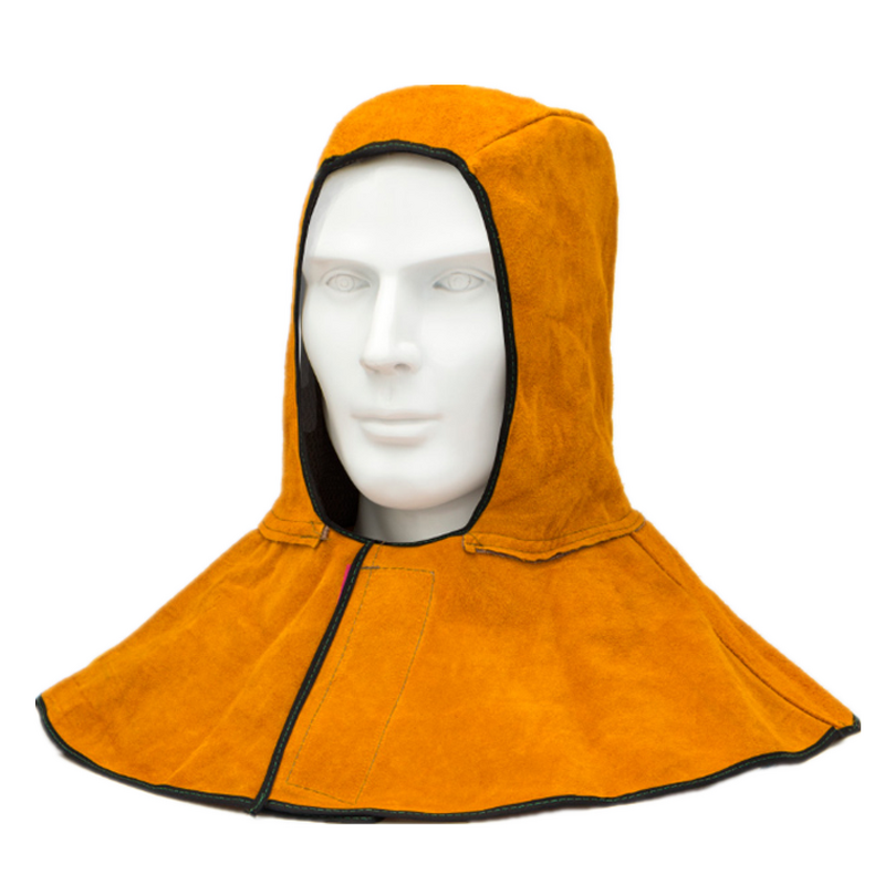 Welding Hood Supplier - Anti-sparks Heat Resistant Leather Hood Caps