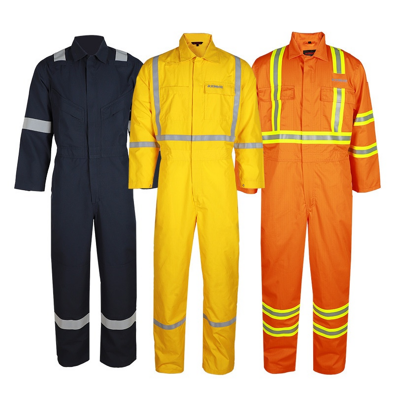 Work Clothing Factory - Customizable Reflective Flame Retardant Jumpsuit