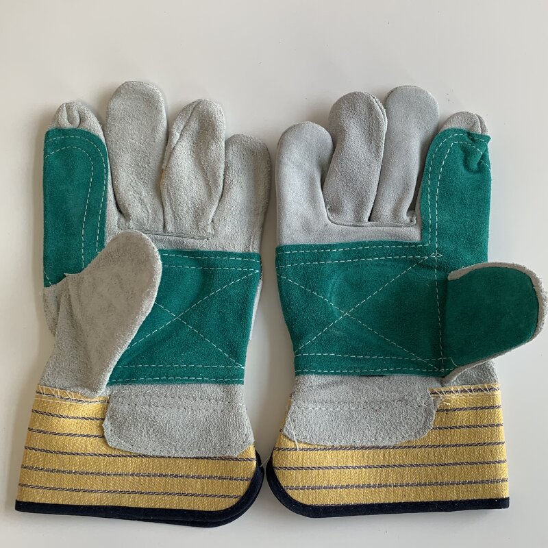 Welding Gloves Manufacturer - Custom Logo ISO 407 Cowhide Leather