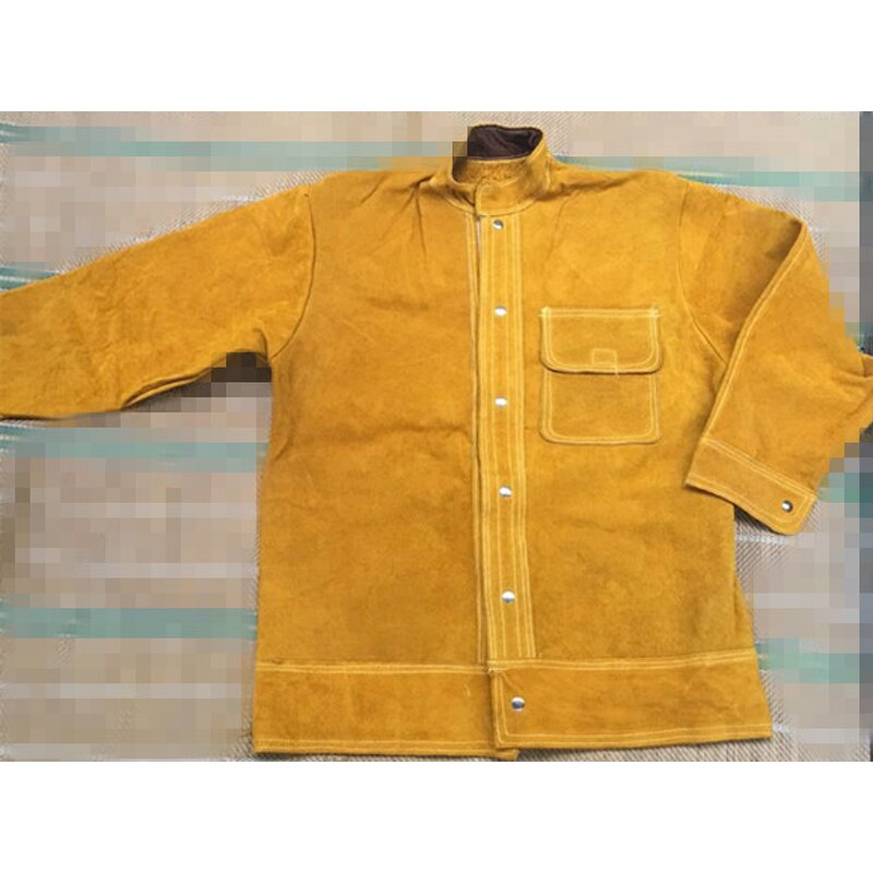 Welding Jacket Manufacturer - Heavy-Duty Cowhide Leather Flame Retardant