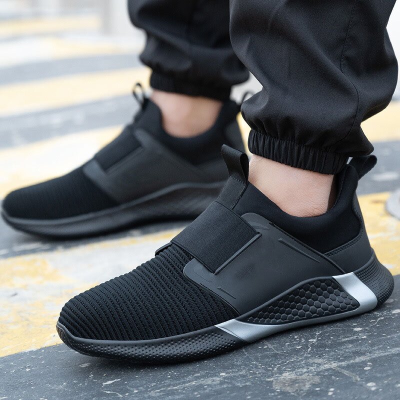 Safety Shoes Supplier - Colorful Summer Fly Knit Steel Toe Safety