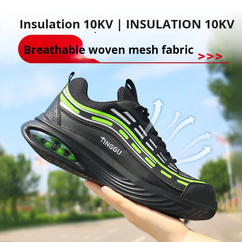 Safety Shoes Supplier - Men's 10KV Insulated Plastic Toe Sport PU