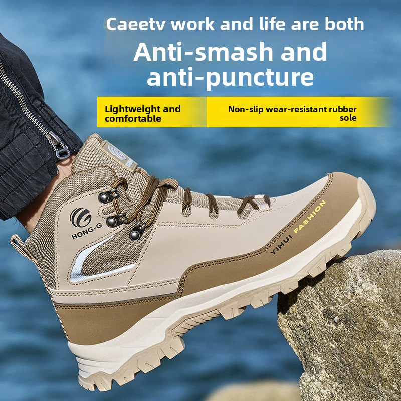 Safety Shoes Supplier - Microfiber Steel Toe Kevlarr Non-Slip Rubber