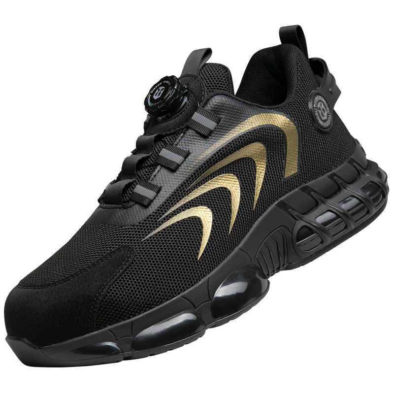 Safety Shoes Manufacturer - Men's Summer Low-Cut Steel Toe TPU Mesh