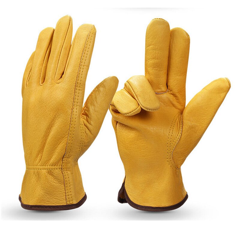 Work Gloves Manufacturer - Heavy Duty Leather Work Gloves Men