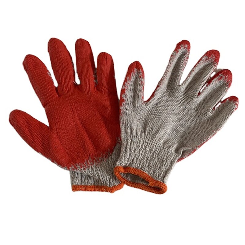 Work Gloves Supplier - Cheap 10 Gauge Cotton Latex Coated Gloves