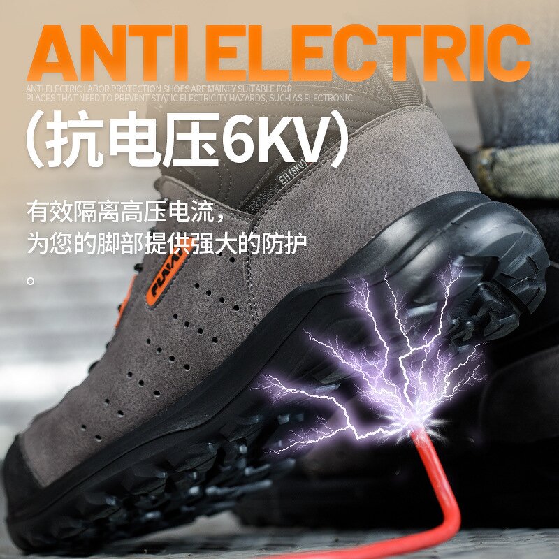 Safety Shoes Supplier - Insulation 6kv Composite Toe Kevlarr Work