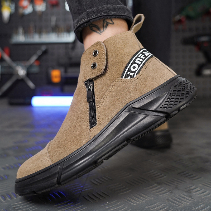 Welding Shoes Manufacturer - Durable Labor Protection Welder Anti-Spark