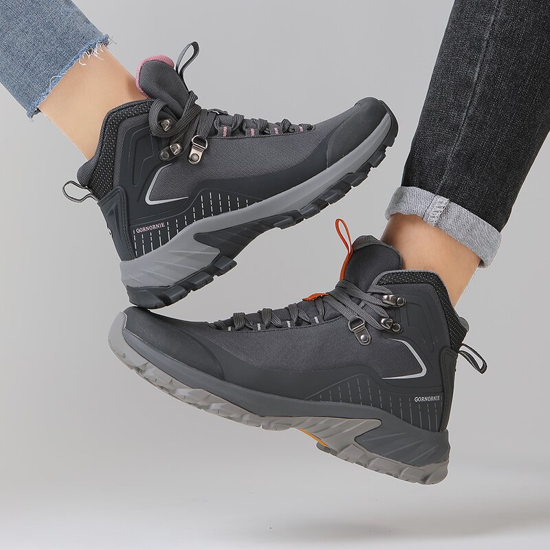 Hiking Boots Manufacturer - Couple's Waterproof Outdoor Fabric TPU