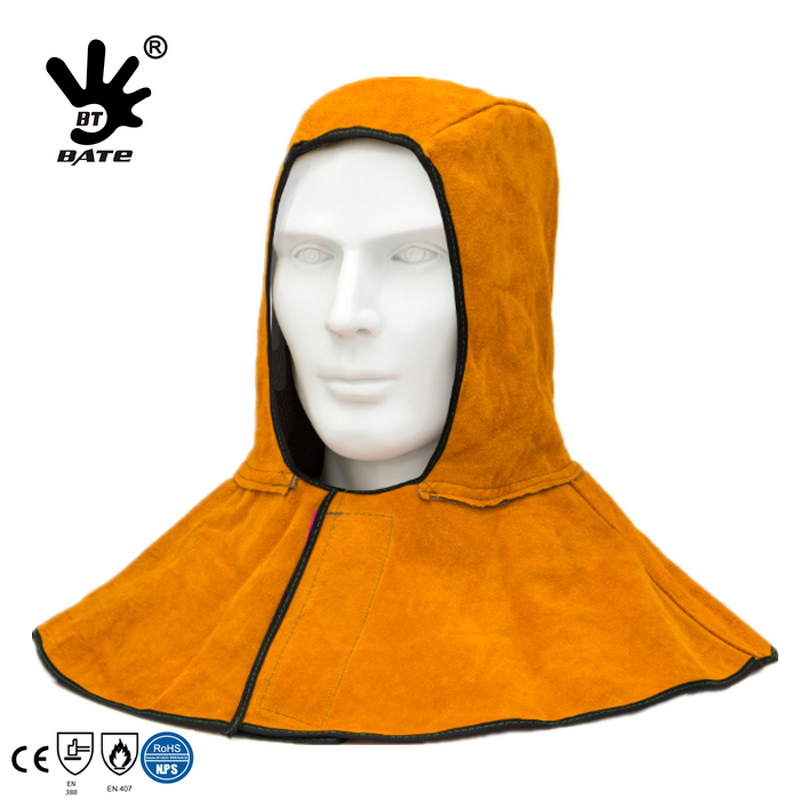 Welding Cape Supplier - Leather Welding Protective Head Shawl Cape