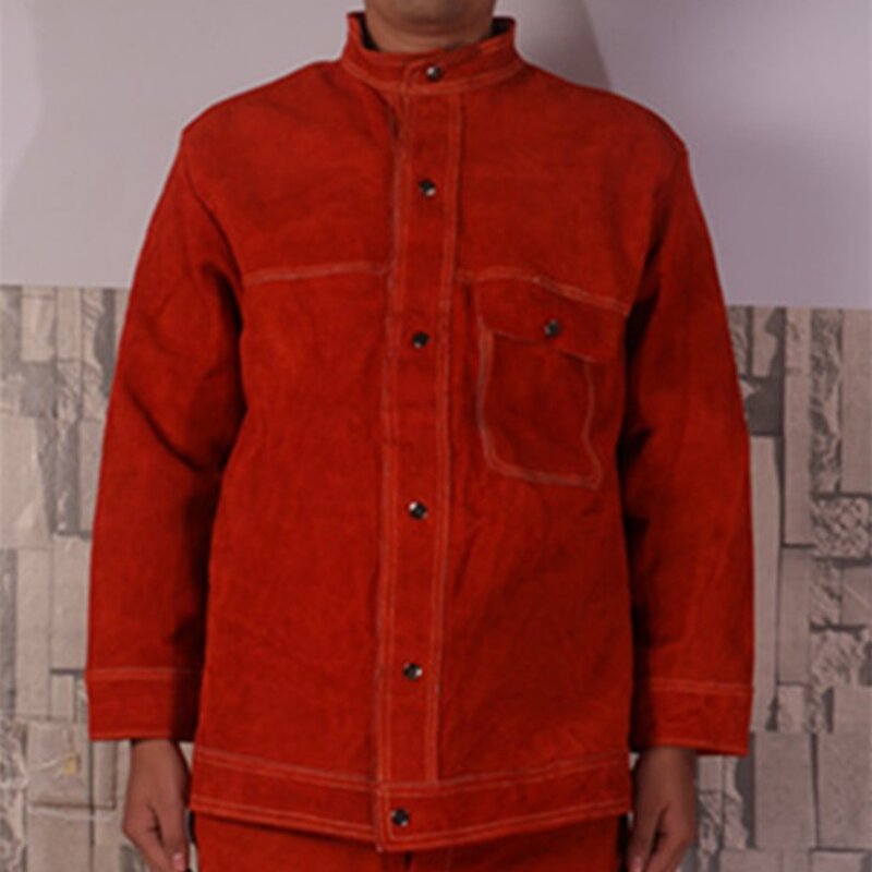 Welding Jacket Supplier - Leather Heavy Duty Welder Safety Jacket