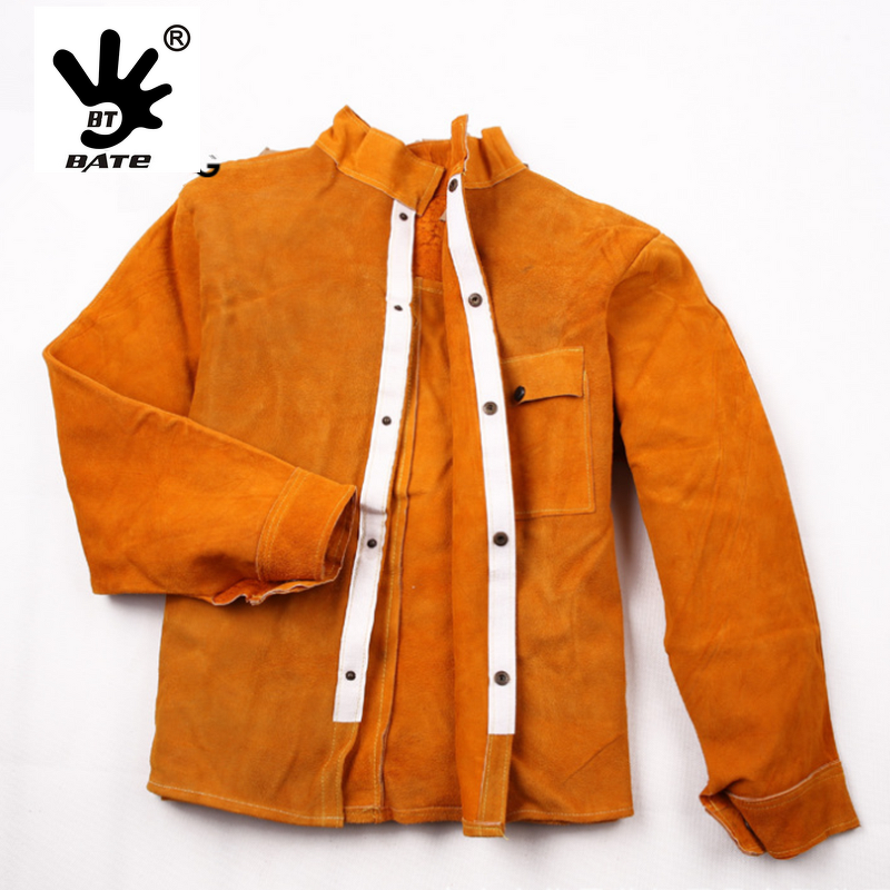 Welding Suit Manufacturer - Argon Tig Arc Leather Flame Resistant