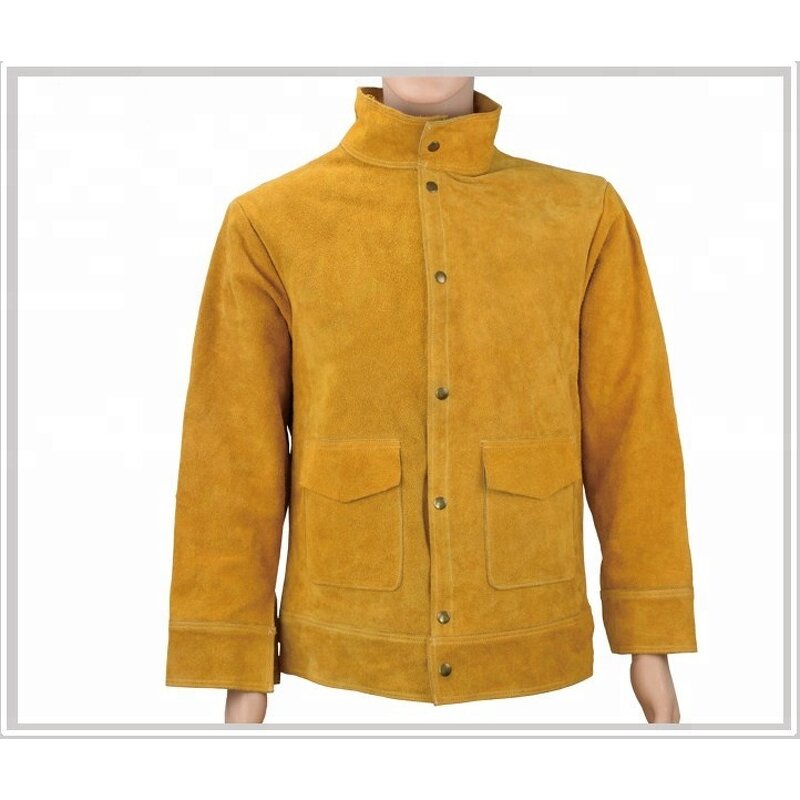 Welding Apparel Manufacturer - Split Leather Jacket Trousers Coveralls