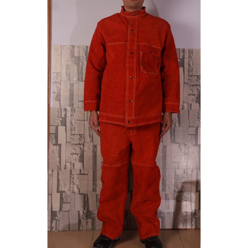 Welding Jacket Supplier - Leather Heavy Duty Welder Safety Jacket