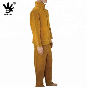 Welding Jacket Supplier - Leather Heavy Duty Welder Safety Jacket
