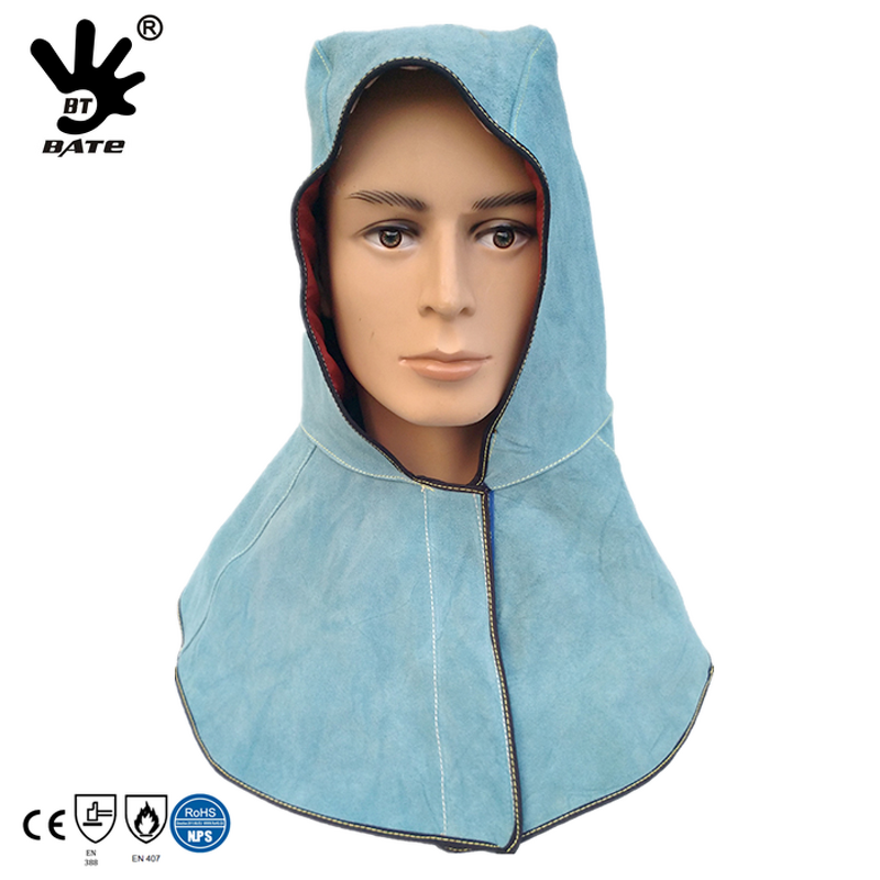 Welding Cape Supplier - Leather Welding Protective Head Shawl Cape