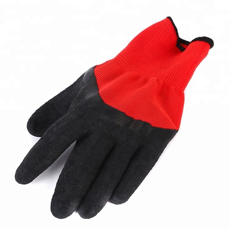 Work Gloves Manufacturer - Cheap Large Size Nylon Latex Coated