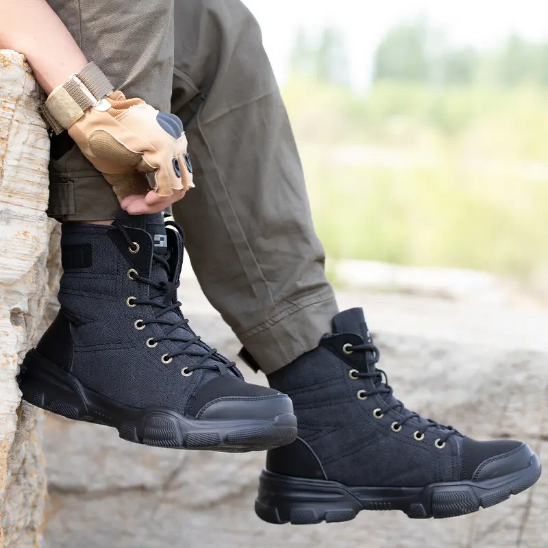 Safety Shoes Factory - Light Weight Wide Steel Toe Kevlarr Plate