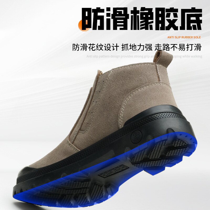 Welding Boots Manufacturer - Men's All-Season Steel Toe Zipper Welder