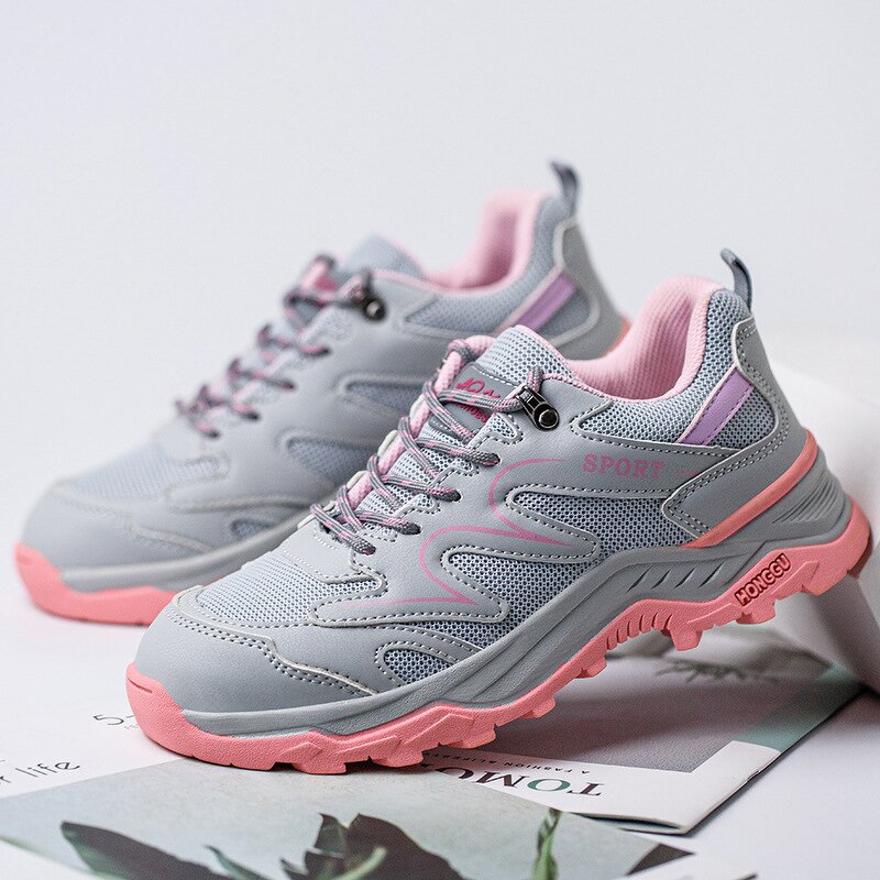 Safety Shoes Factory - Women's Fly Knit Steel Toe Anti-Smash Safety