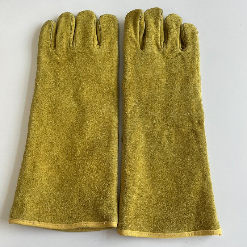 Welding Gloves Supplier - Wear Resistant Cow Leather Custom Logo