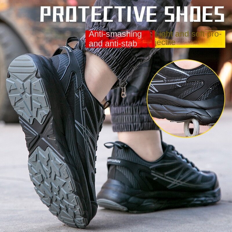 Safety Shoes Factory - Unisex Low Cut Plastic Toe Kevlarr Insulated