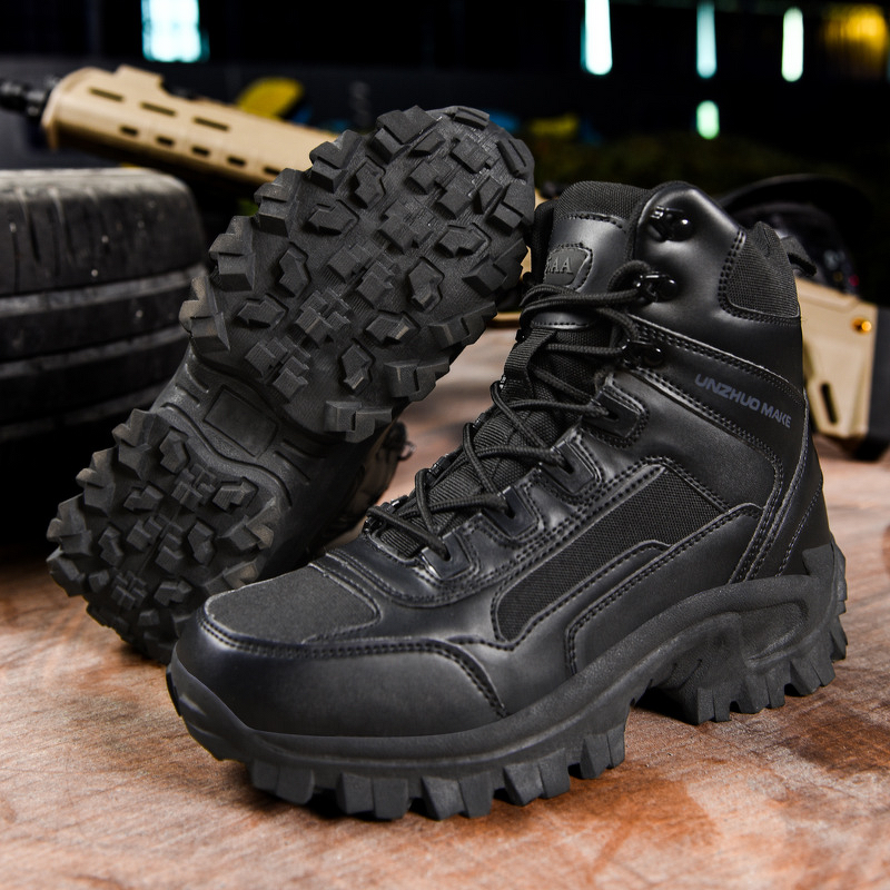 Hiking Boots Factory - Hot-Selling High-Top Men's Tactical Camping