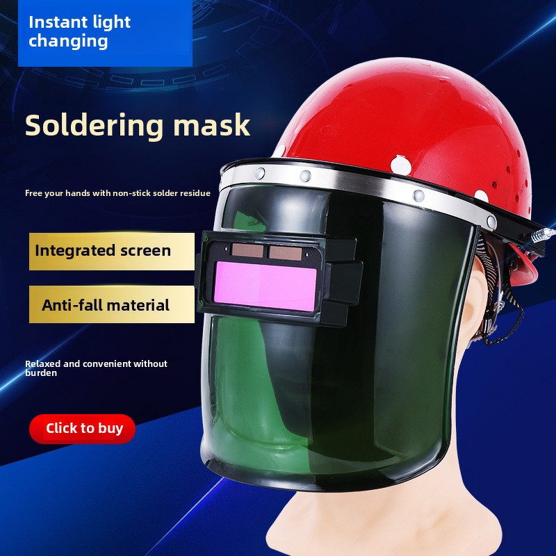 Welding Helmet Supplier - Lightweight Construction Site Anti-Grill Visor