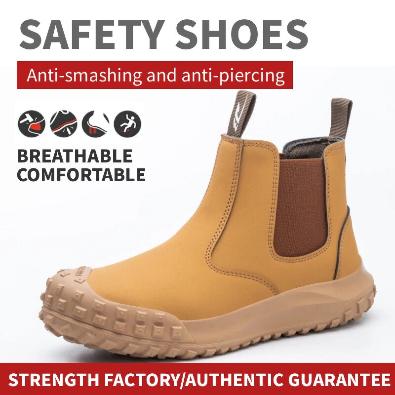 Safety Shoes Manufacturer - Men's Steel Toe Kevlarr Microfiber Leather