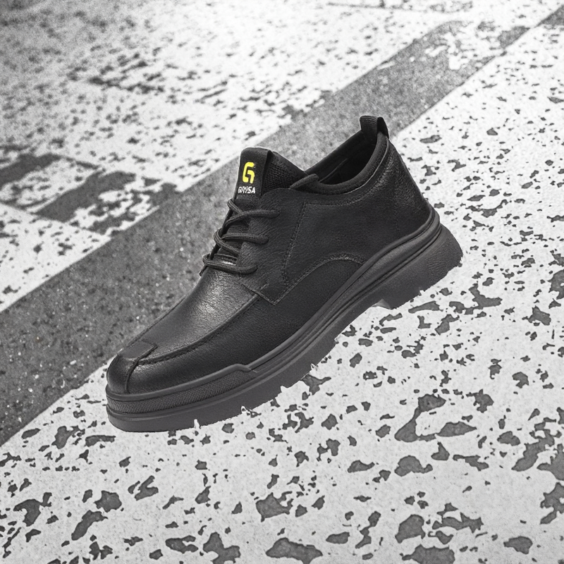 Chef Shoes Factory - Men's Microfiber Leather Rubber Waterproof Non-Slip