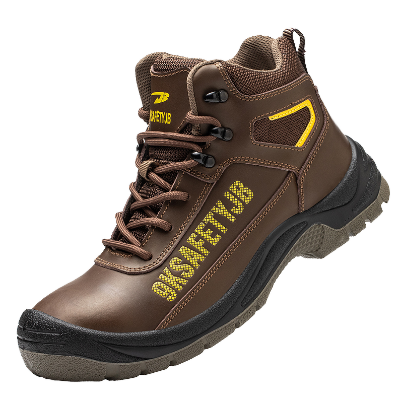 Safety Shoes Manufacturer - Men's Industrial Microfiber Steel Toe