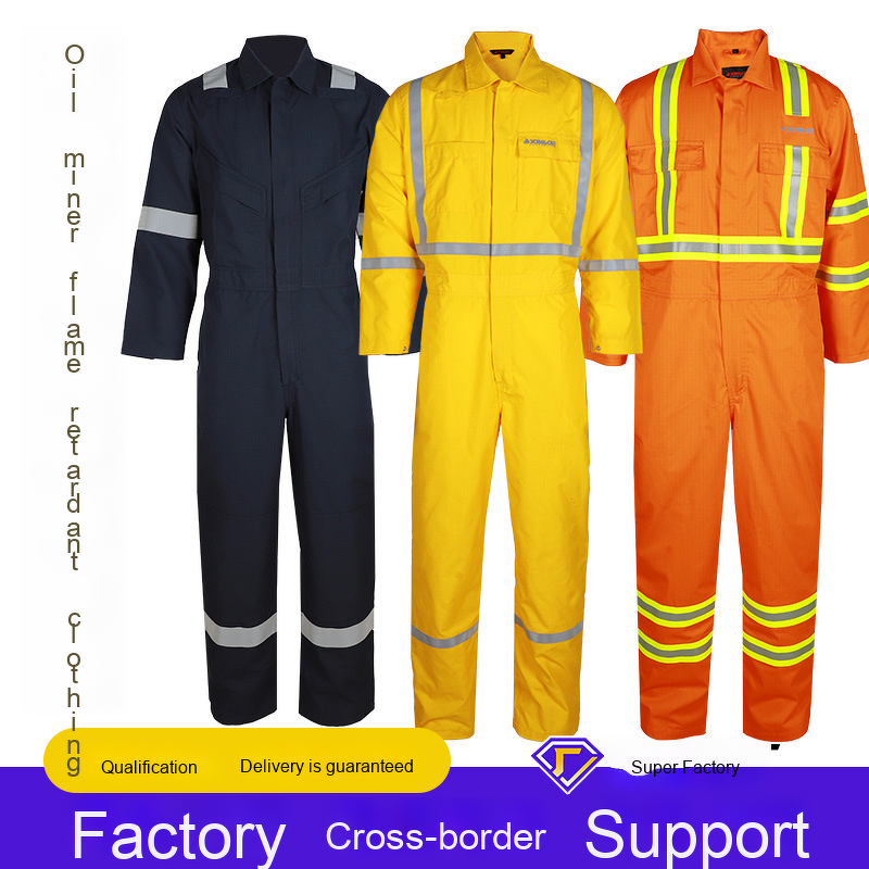 Work Clothing Factory - Customizable Reflective Flame Retardant Jumpsuit