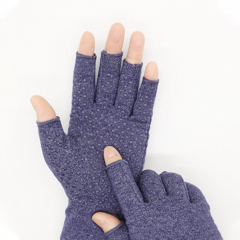 Rehabilitation Gloves Supplier - Dots Half-Finger Cycling Pressure