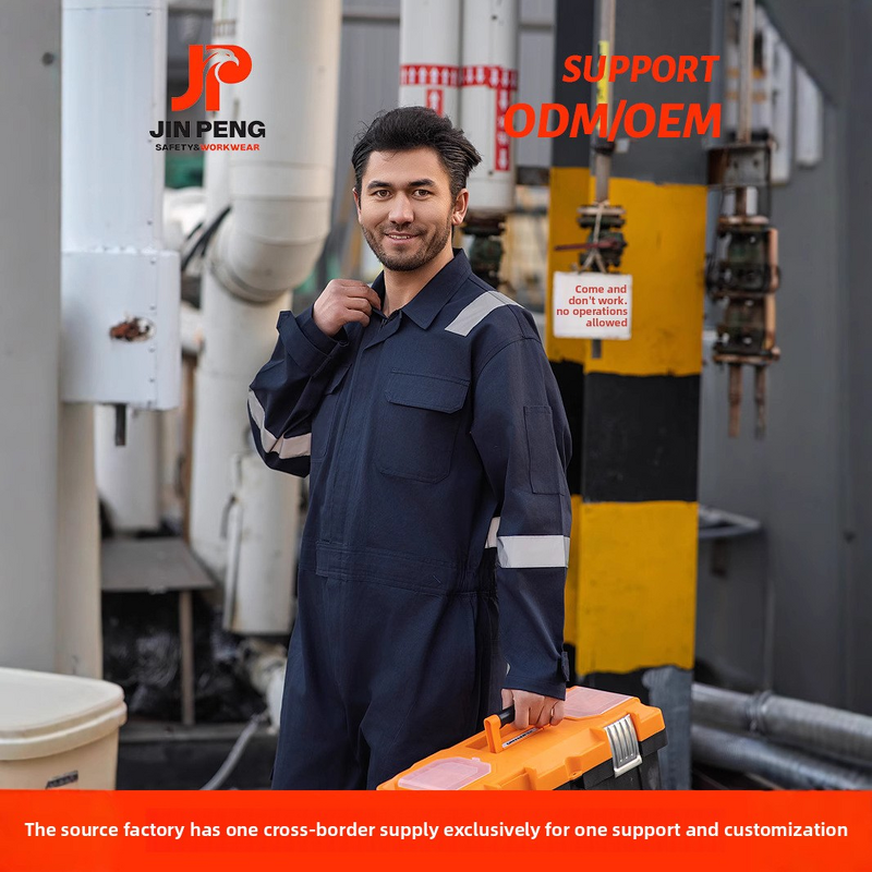 Work Clothing Manufacturer - European Cotton Coverall Welding Port