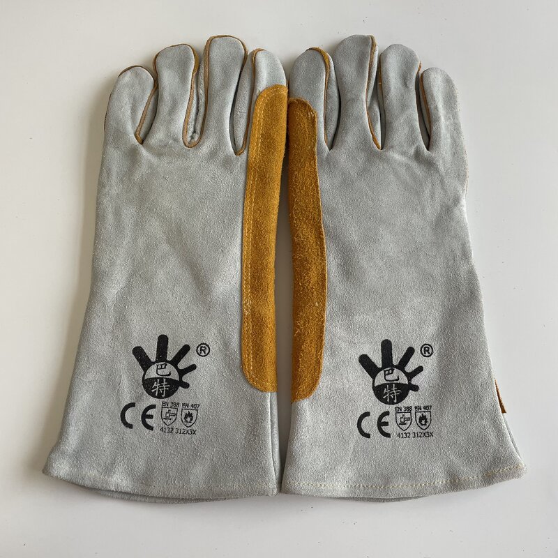 Welding Gloves Factory - OEM ODM Custom Cowhide Leather Logo