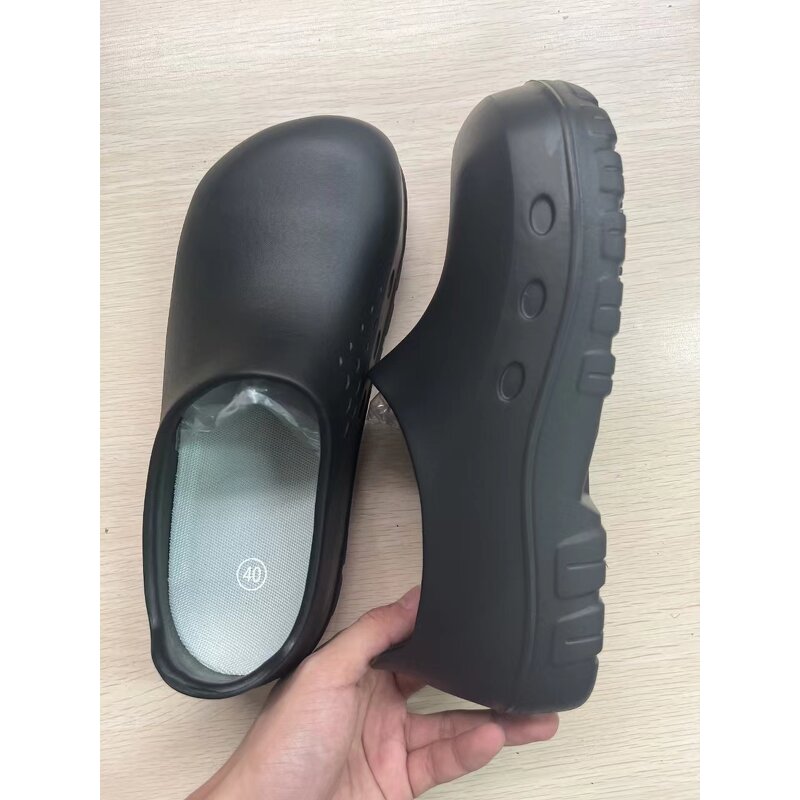 Chef Shoes Supplier - Anti-slip EVA Rubber Waterproof Kitchen Shoes