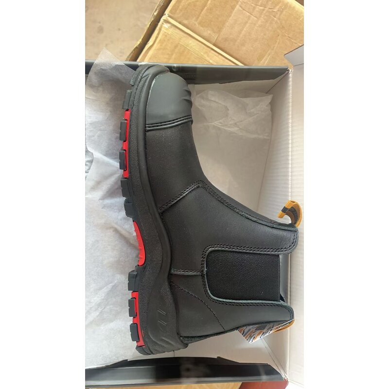 Safety Shoes Supplier - Genuine Leather Composite Toe Kevlarr PU Rubber