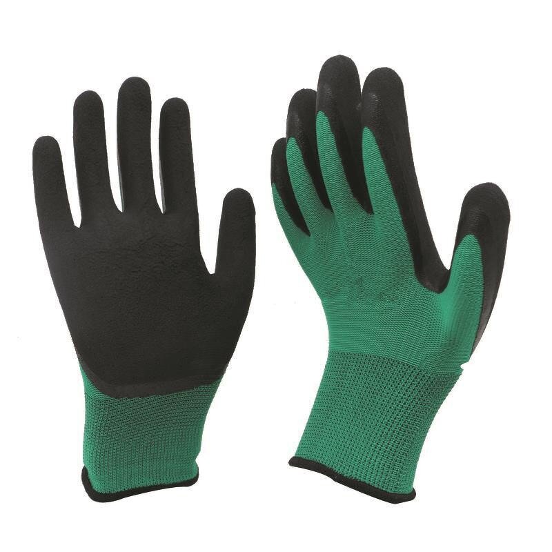 Latex Gloves Supplier - Purple Latex Foam Palm Garden Household