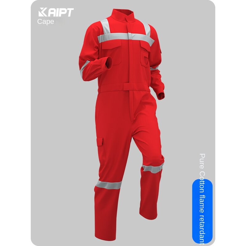 Work Clothing Supplier - Custom Pure Cotton Flame Retardant Reflective