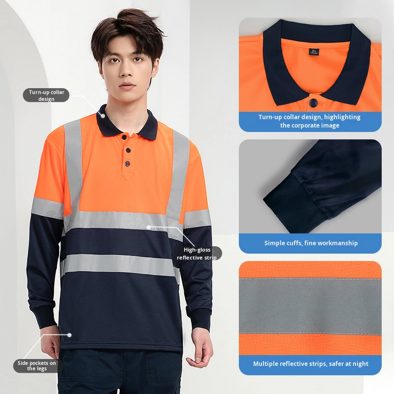 Work Clothing Manufacturer - Summer Customizable Mechanic Polyester