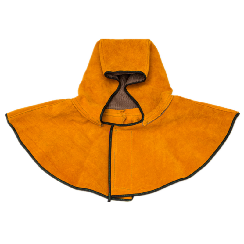 Welding Hood Supplier - Anti-sparks Heat Resistant Leather Hood Caps