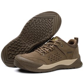 Safety Shoes Factory - Hot Sale Men's Cow Leather Steel Toe Kevlarr