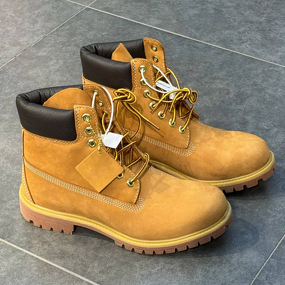 Safety Shoes Supplier - Wheat Waterproof Cowhide Leather Rhubarb