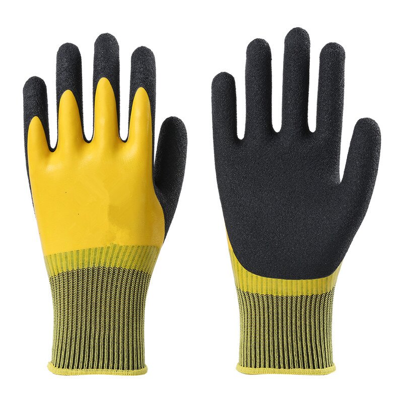 Safety Gloves Supplier - High Quality 13G Polyester Latex Dipped