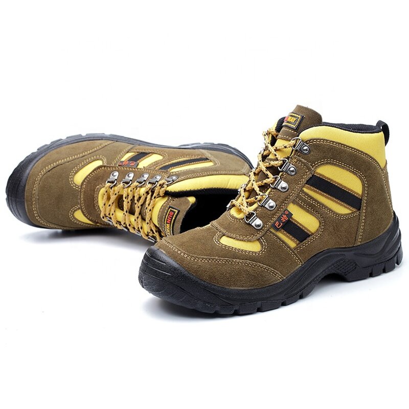Safety Shoes Supplier - Genuine Leather PU Outsole Safety Shoes