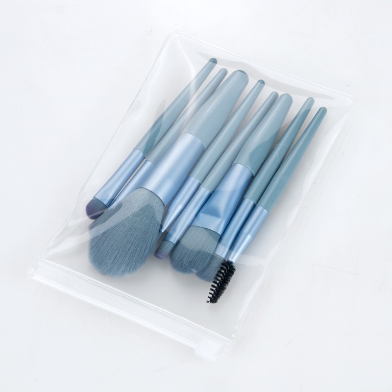 Makeup Brush Set Supplier - Bulk 5 Pcs Pink Slim Waist Brush Set