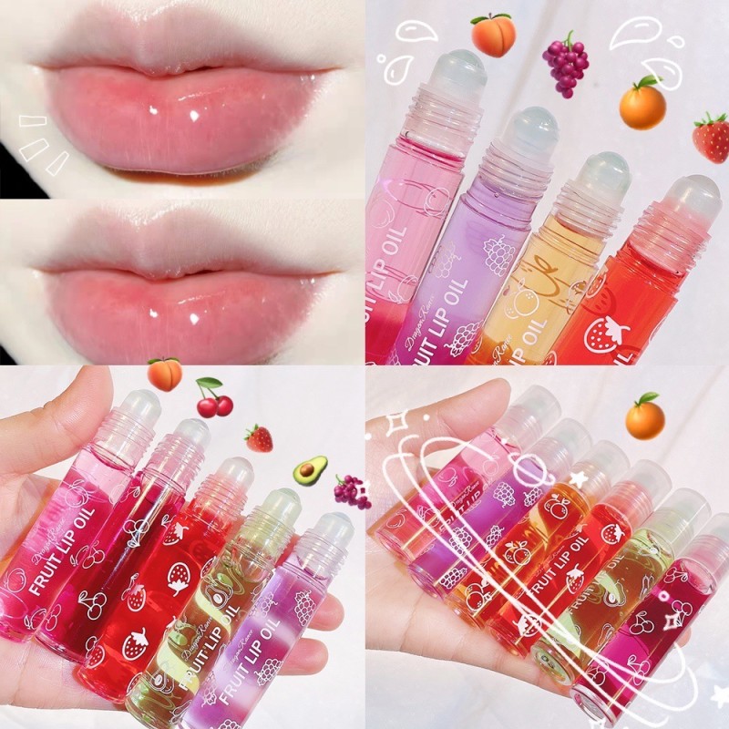 Lip Balm Supplier - Custom 6 Color Roll-on Fruit Oil Moisturizing Balm