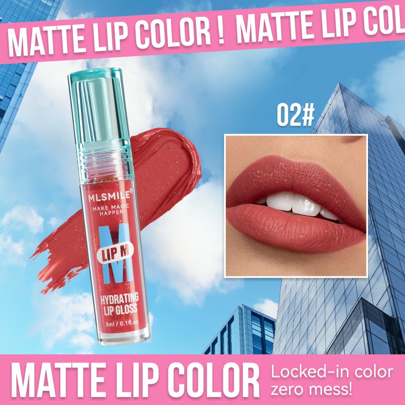 Lip Gloss Factory - Bulk 6 Color Liquid Non-Stick Cup Shimmer Gloss