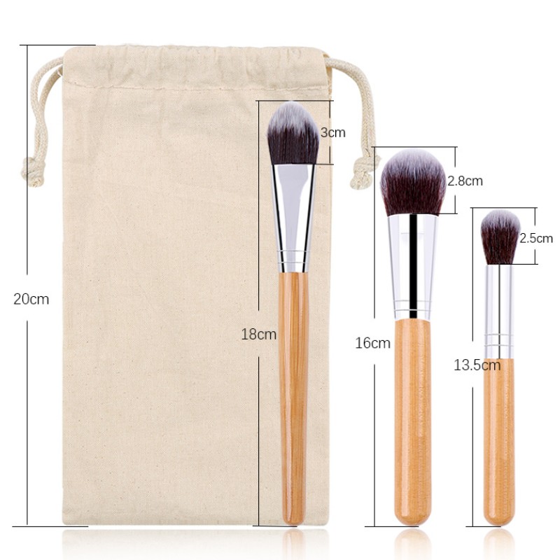 Makeup Kit Manufacturer - Custom 32Pcs Kabuki Brush Cleaner Pouch